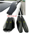 Roof Rack Rail End Cover, 4Pcs Roof Rack Cover Shell Cap Replacement for To