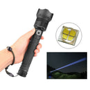 High Lumens XHP70 Super Bright LED USB/26650 Rechargeable Zoom Flashlight Hn