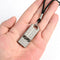 Titanium Whistle Sport Emergency Whistles with Lanyard, Double Tube High