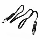 Black 0.6m USB Male to A Female Extender Data Adapter Cable