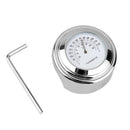 7/8" 1" Motorcycle Handlebars Chrome Dial Temp Thermometer For Suzuki