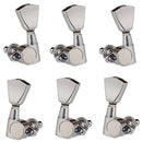 Set of 6 Strings Tuning Pegs Machine Heads for Acoustic Guitar Folk Guitar