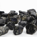 Lots Black Natural Tourmaline Stone Quartz Crystal Mineral Rough Design 100g Hot