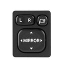 9 Pin Car Outside Plastic Rear View Mirror Power Switch Button Control 8487 A8K6