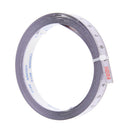 2 Pieces  Durable Miter Saw Track Tape Measure Backing Metric Steel Ruler Middle