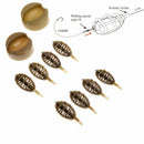 4Pcs/Set Method Feeder Carp Fishing Feeder For Fishing Combo Inline with Mo O6P8