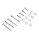 4 Way Lockable Dogs Cat Security Flap Door Kitten Puppy Pet Gate (White XL) A