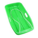 Plastic Outdoor Toboggan Snow Sled for Child Green