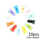 10pcs Random Sent Baby Feeding Bottle Holder Pacifier Clip Soother Nipple C O0I5