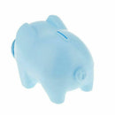Plastic Blue Piggy Bank Animal piggy bank Treasury Saving Coin Coins Money  Y2L1