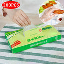 200PCS Plastic Clear Disposable Gloves Garden Restaurant Home Food Baking Tools