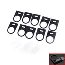 10pcs Push button Switch Panel Label Frame Push Button Mounting Size 22mm Z