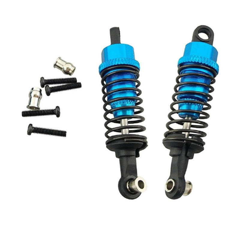 2x Blue Metal Shock Absorber Damper for 1/18 Wltoys A959 A969 A979 RC Buggy