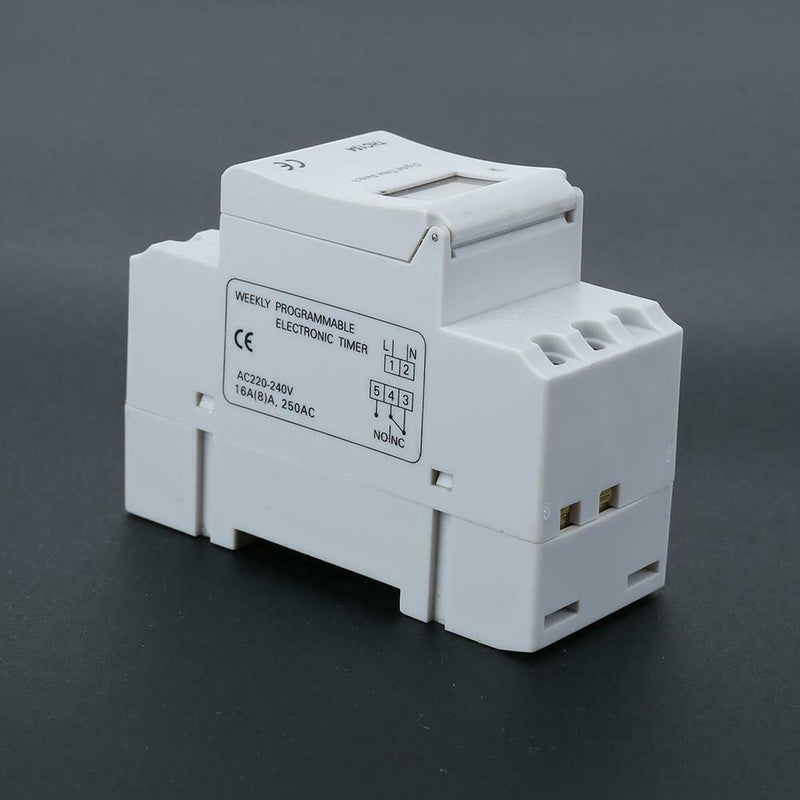 Electronic Weekly Programmable Digital Switch Relay Timer Controller(12V) A