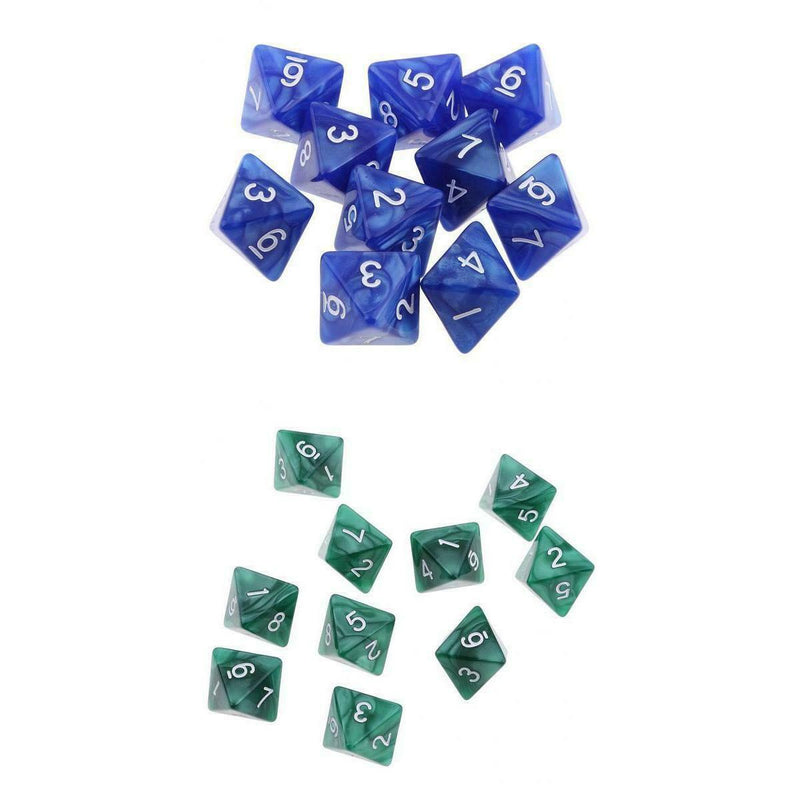 20pcs 8 Sided D8 Dices for   RPG Roleplaying Game Accessory
