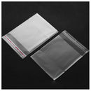 200 Pieces Transparent Plastic Adhesive Take Off Seal Bags 4 inch x 2.