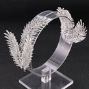 Bridal Fashion Hair Jewelry Rhinestone Crystal Hairbands Wedding Tiara Women 3C