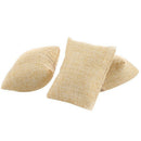 2pcs Linen Watch Earring Storage Mini Small Pillow Displaying Bracelet Holder