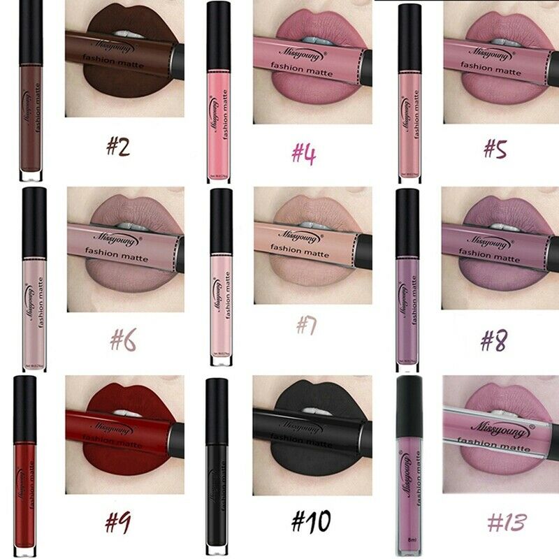 Missyoung Brand Matte Liquid Lipstick Lipstick Partner Lady Makeup Brand Ma I8O8