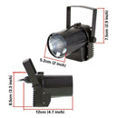 3W LED RED Beam Spotlight Party DJ Bar Stage Lighting Pinspot Ligh eu plug