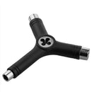Black 6 Way Y Tool Scooter/Skateboard/Longboard Tool with key turner & Axle
