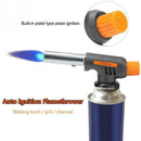 Blow Torch Butane-Gas Flamethrower Burner Welding-Auto Ignition Soldering W T4V4