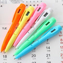 1X Creative Ballpoint Pen with Digital Watch Electronic Clock Student Fun-AA