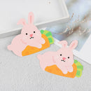 50pcs lolli paper card cute rabbit paper cards candy sugar decor kids gift ^i