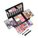 74 Colors Lipstick Blush Palette Shimmering Blusher Lip Gloss Cosmetics Kit