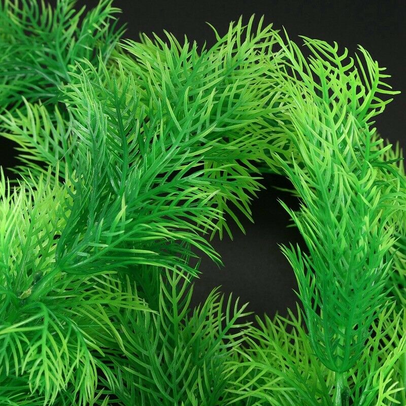 30cm artificial plants plastic for aquarium fish interior decoration T2N7