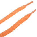 LED Three flash models illuminating orange flat laces