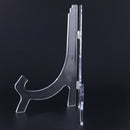 Transparent Clear Acrylic Plate Stand Frame Easel Holder For Display Pictur
