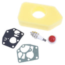Carburetor diaphragm gasket air filter for briggs stratton 495770 795083 69833cE