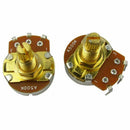 10Pcs Guitar Full Size Pots A500K L18Mm Shaft Audio Volume Taper Potentiome G1C1