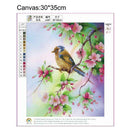 Frameless 5D Branch Bird Diamond Painting Embroidery DIY Craft Cross Stitch