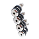 TR-416 external metal valve stem, car tire valve (4 packs)