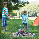 5 Color Outdoor BBQ Fork Telescoping Garden Barbecue Roasting Sticks Kit