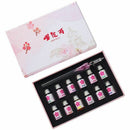 13Pcs/Set Bottled Dip Glass Pen Ink With Fountain Dip Writing Signature Pen Gift