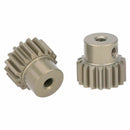 2Pcs 32DP 3.175mm 17T Pinion Motor Gear for 1/10 RC Car Brushed Brushless M