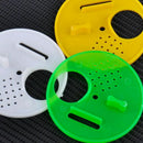 12pcs 3 Colors Beekeepers Beehive Box Entrance Gates 68mm Beekeeping Tools  V9L7