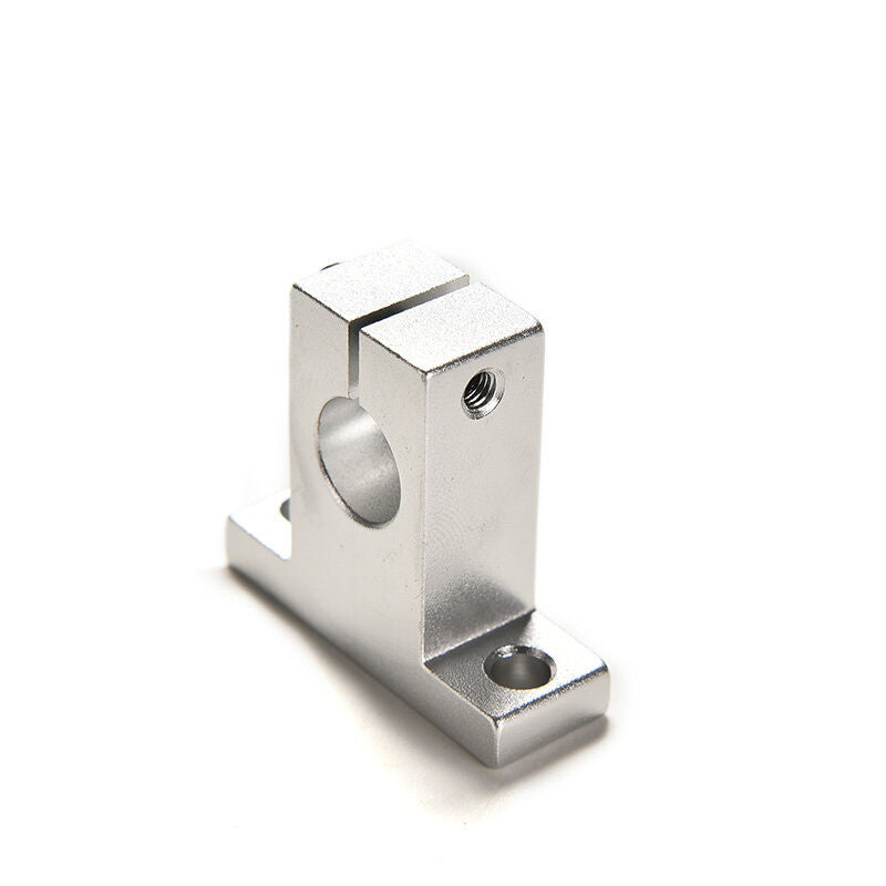 New 2PCS SK12 12mm Bearing CNC Aluminum Linear Rail Shaft Guide Support Ty