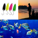 4pcs Metal Spoon Fishing Lure Hard Bait Fishing Tackle 2.5g with 4 Colors