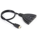 3 in 1 out HDMI Multi Display Auto Box Splitter 1080P HD Adapter Cable