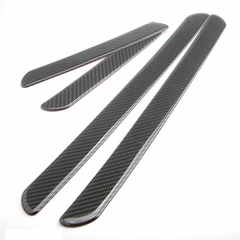 4 Door Sill Carbon Fiber Car Scuff Plate Cover Panel Step Protector For VW Jetta