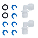 Water Filter Housing DIY Fill T33 Shell Filter Tube Transparent Reverse Osm