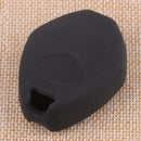 Black 4 Buttons Silicone Remote Key Case Fob fit for Mitsubishi Outlander