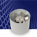 2800R/Min Duct Booster Vent Fan Metal 220V 25W 4 Inch Inline Ducting Fan Ex