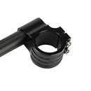 Pair 37mm Clip Ons Separable Handle Bars Forks Durable Aluminum Alloy Black