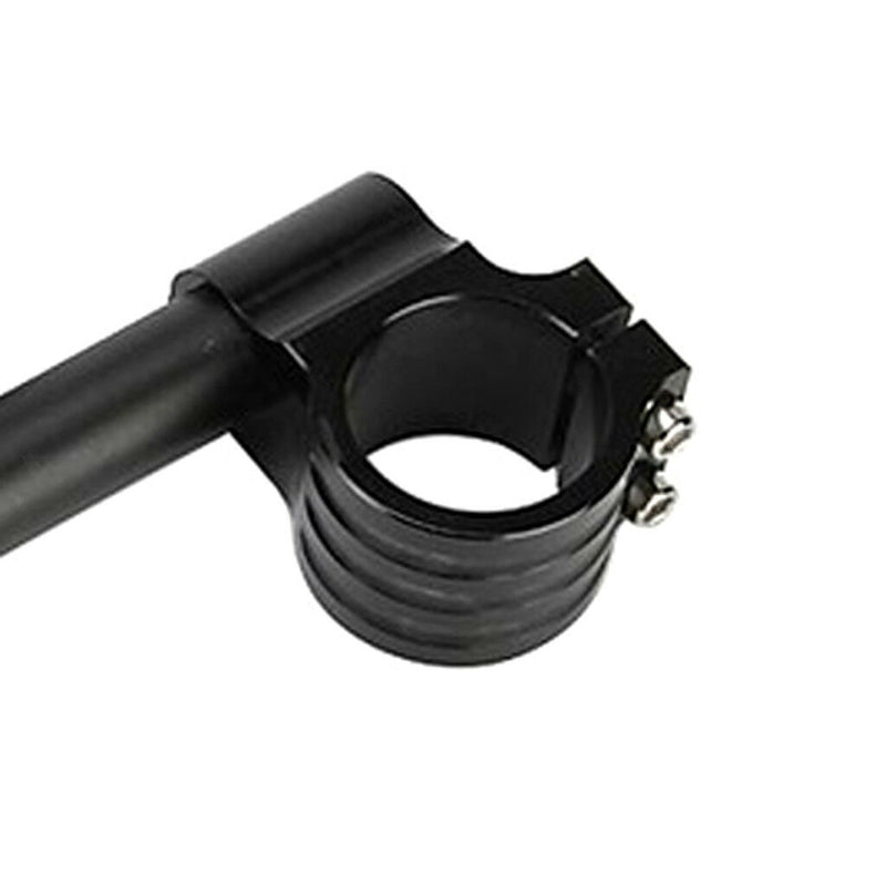 Pair 37mm Clip Ons Separable Handle Bars Forks Durable Aluminum Alloy Black
