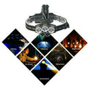 250000LM 5X T6 LED Headlamp Rechargeable Head Light Flashlight Torch Lamp